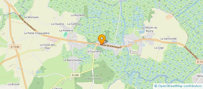 localisation de l'entreprise MONSIEUR MICHEL CLOAREC  CHATEAUNEUF