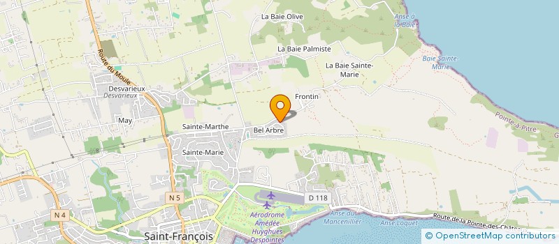 localisation de l'entreprise MONSIEUR MICHEL COHEN à SAINT-FRANCOIS