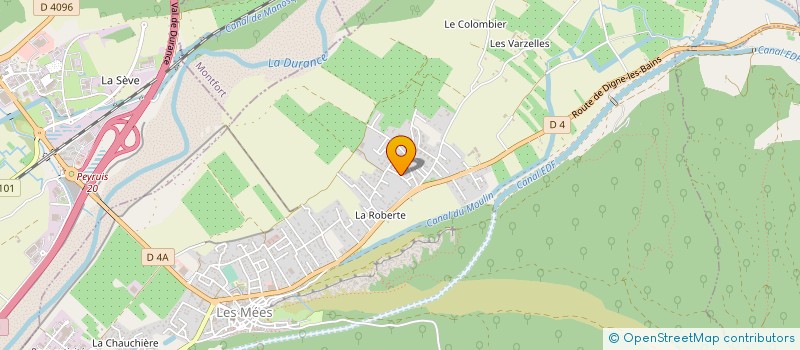 localisation de l'entreprise MONSIEUR MICHEL COLACHE à LES MEES