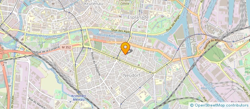 localisation de l'entreprise MONSIEUR MICHEL COLIN à STRASBOURG