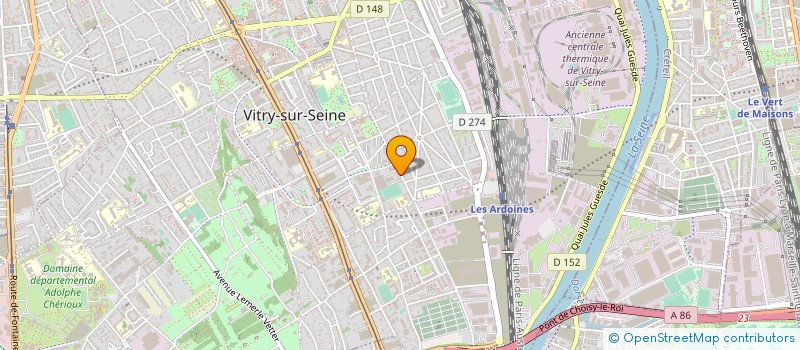 localisation de l'entreprise MONSIEUR MICHEL COLIVET à VITRY-SUR-SEINE