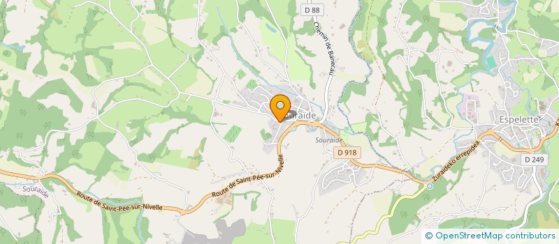 localisation de l'entreprise MONSIEUR MICHEL COLLADO à SOURAIDE