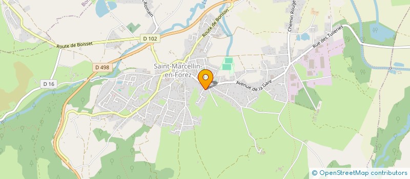 localisation de l'entreprise MONSIEUR MICHEL COLLAY  SAINT-MARCELLIN-EN-FOREZ