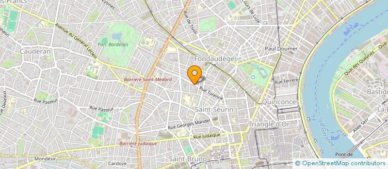 localisation de l'entreprise MONSIEUR MICHEL COLLE à BORDEAUX