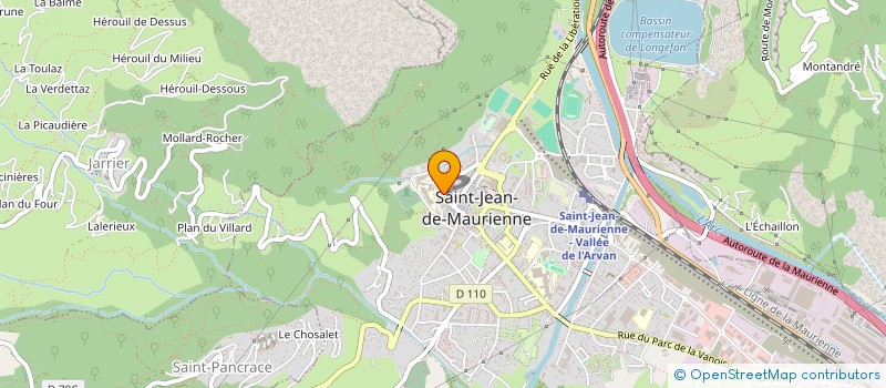 localisation de l'entreprise MONSIEUR MICHEL COLLET à SAINT-JEAN-DE-MAURIENNE
