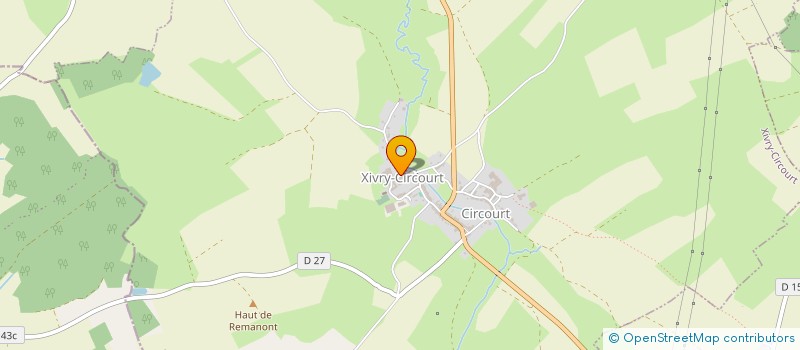 localisation de l'entreprise MONSIEUR MICHEL COLLIN  DOMPRIX