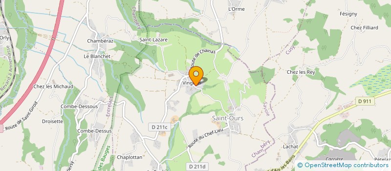 localisation de l'entreprise MONSIEUR MICHEL COLLOMB  SAINT-OURS