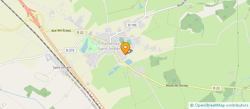 localisation de l'entreprise MONSIEUR MICHEL COLON à CHANTENAY-SAINT-IMBERT