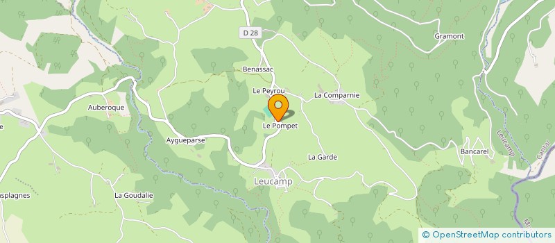 localisation de l'entreprise MONSIEUR MICHEL COMBAL à VIEILLEVIE