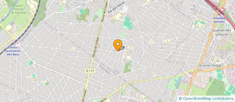 localisation de l'entreprise MONSIEUR MICHEL COMBAREL  MORSANG-SUR-ORGE