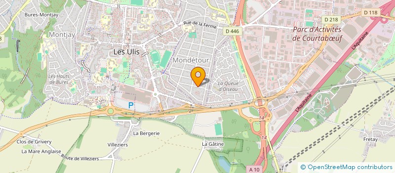 localisation de l'entreprise MONSIEUR MICHEL COMETTO  ORSAY