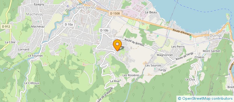 localisation de l'entreprise MONSIEUR MICHEL COMMUNIE  SAINT-JORIOZ