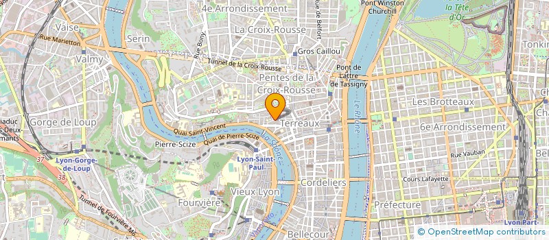localisation de l'entreprise MONSIEUR MICHEL COMPERON à LYON 1ER