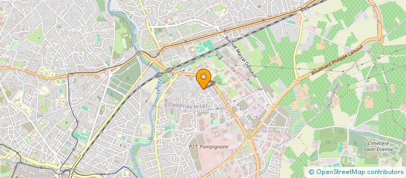 localisation de l'entreprise MONSIEUR MICHEL CONDRE  CASTELNAU-LE-LEZ