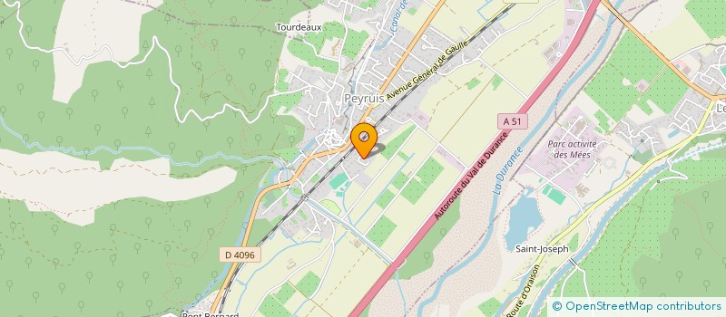 localisation de l'entreprise MONSIEUR MICHEL CONIL  PEYRUIS