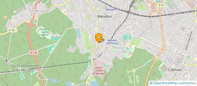 localisation de l'entreprise MONSIEUR MICHEL CONRAD à MEUDON