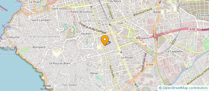 localisation de l'entreprise MONSIEUR MICHEL CONSANI à MARSEILLE