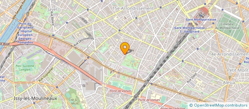 localisation de l'entreprise MONSIEUR MICHEL CONSTANT  PARIS