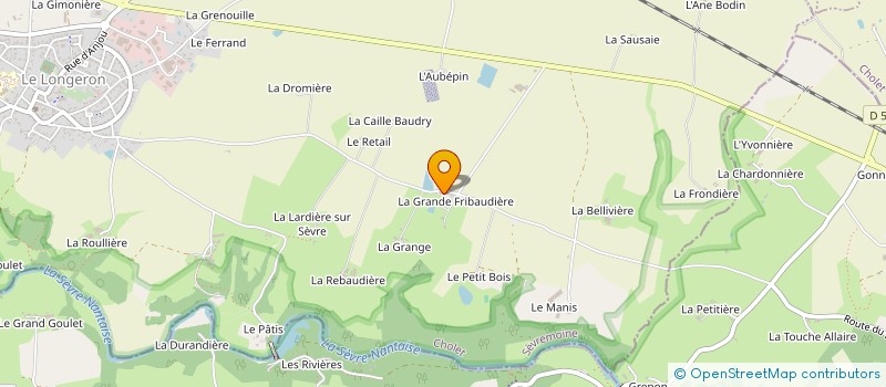 localisation de l'entreprise MONSIEUR MICHEL CONSTANT DIT BERTRE  SEVREMOINE