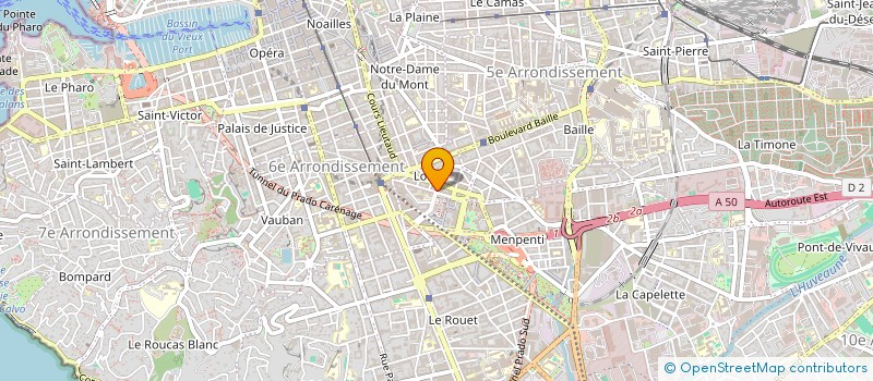 localisation de l'entreprise MONSIEUR MICHEL CONTE à MARSEILLE