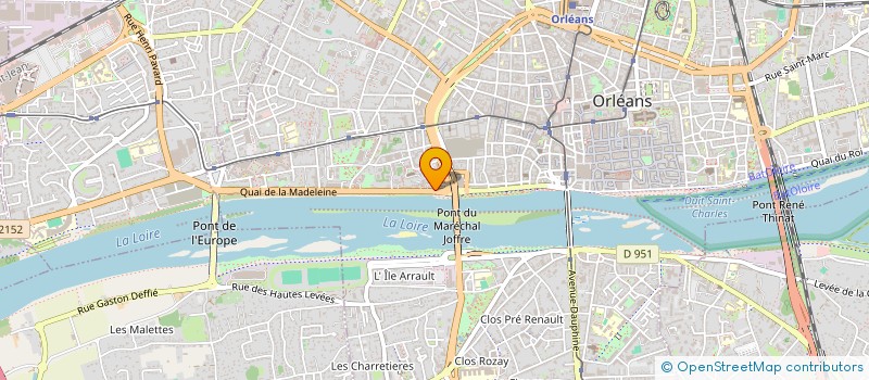 localisation de l'entreprise MONSIEUR MICHEL CONTON à ORLEANS