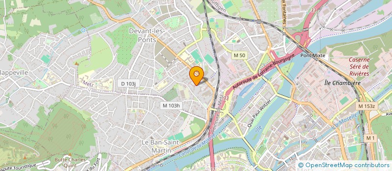 localisation de l'entreprise MONSIEUR MICHEL COOLEN  METZ