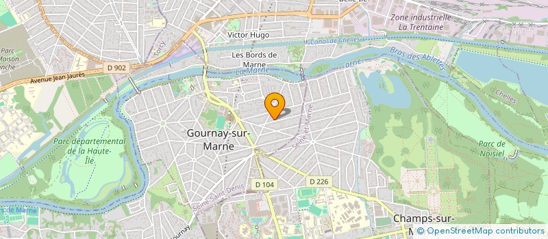 localisation de l'entreprise MONSIEUR MICHEL COQUELET à GOURNAY-SUR-MARNE