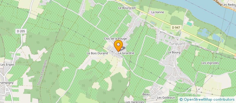 localisation de l'entreprise MONSIEUR MICHEL COQUEMA  PARNAY