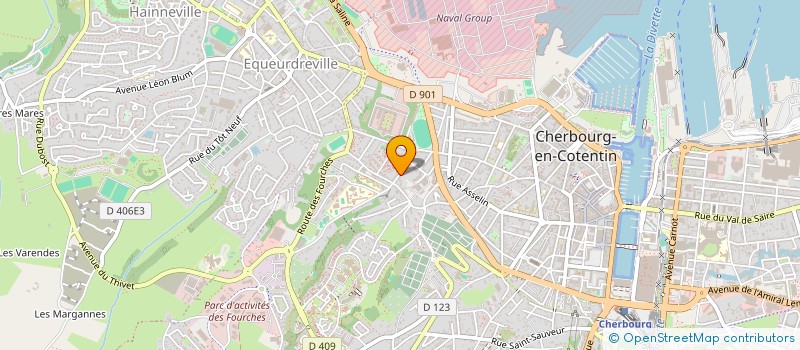 localisation de l'entreprise MONSIEUR MICHEL COQUET à CHERBOURG-EN-COTENTIN