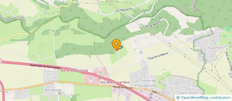 localisation de l'entreprise MONSIEUR MICHEL COQUIN  FLANCOURT-CRESCY-EN-ROUMOIS