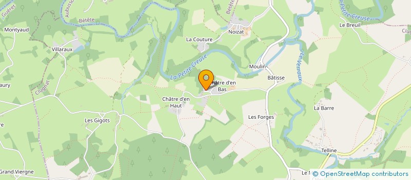 localisation de l'entreprise MONSIEUR MICHEL CORBEAU à CLUGNAT