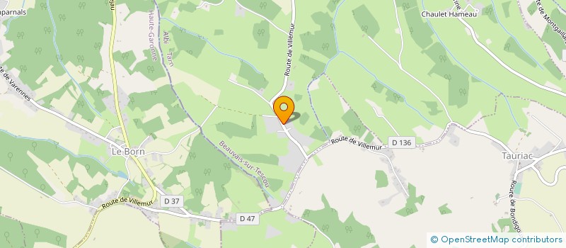 localisation de l'entreprise MONSIEUR MICHEL CORBIERE  SALVAGNAC