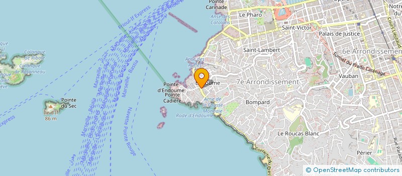 localisation de l'entreprise MONSIEUR MICHEL CORDIER à MARSEILLE