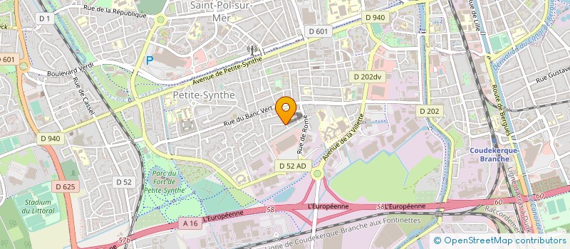 localisation de l'entreprise MONSIEUR MICHEL CORENTIN QUIVIGER à DUNKERQUE