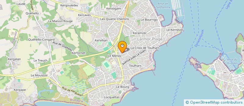 localisation de l'entreprise MONSIEUR MICHEL CORLOBE à LARMOR-PLAGE