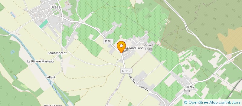 localisation de l'entreprise MONSIEUR MICHEL CORNILLEAU  BELLEVIGNE-LES-CHATEAUX