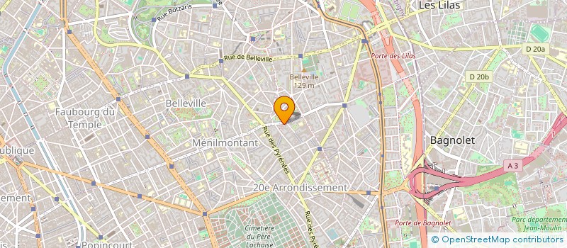 localisation de l'entreprise MONSIEUR MICHEL CORNU  PARIS