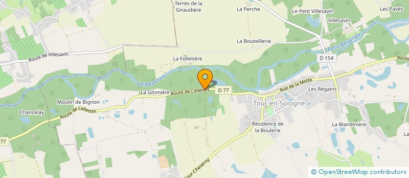 localisation de l'entreprise MONSIEUR MICHEL CORNU à TOUR-EN-SOLOGNE