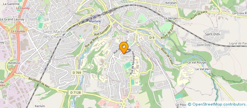 localisation de l'entreprise MONSIEUR MICHEL CORONER à MORLAIX