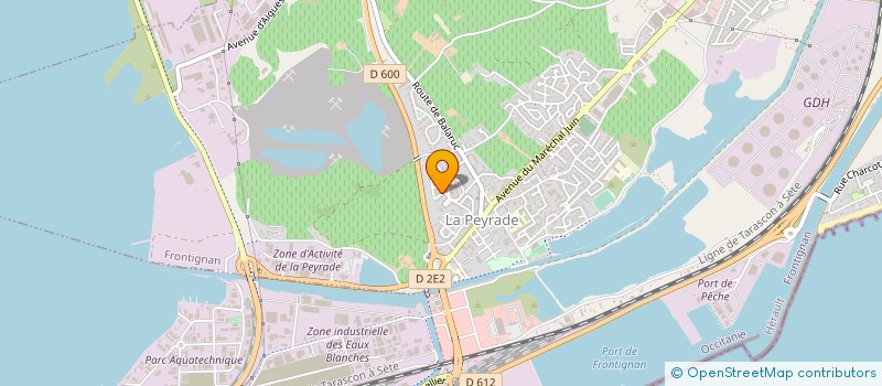 localisation de l'entreprise MONSIEUR MICHEL CORRAS à FRONTIGNAN