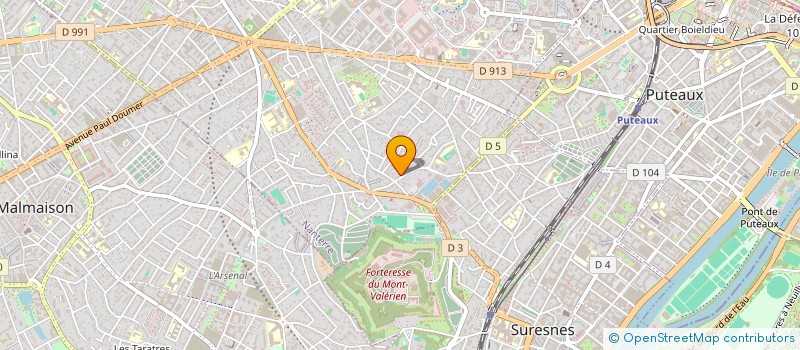 localisation de l'entreprise MONSIEUR MICHEL CORRODI à NANTERRE