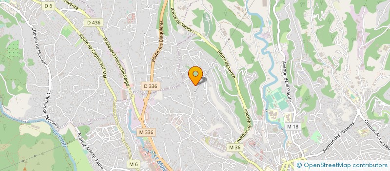 localisation de l'entreprise MONSIEUR MICHEL CORSETTI  CAGNES-SUR-MER