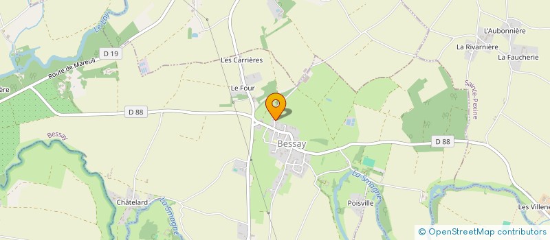 localisation de l'entreprise MONSIEUR MICHEL CORTEZ  MAREUIL SUR LAY-DISSAIS