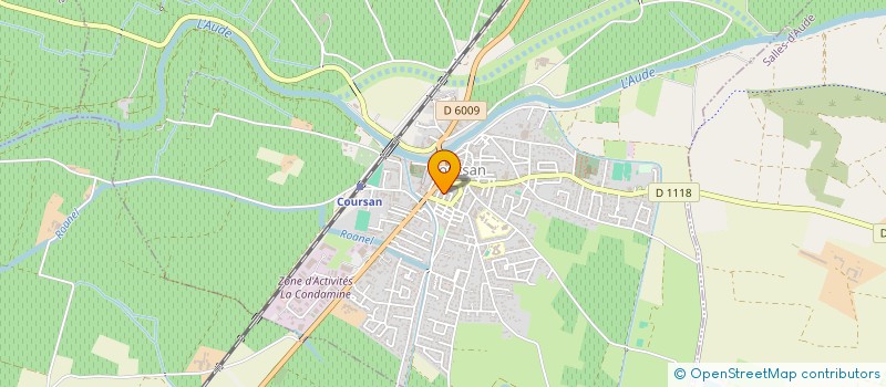 localisation de l'entreprise MONSIEUR MICHEL COTS  COURSAN