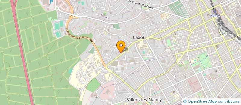 localisation de l'entreprise MONSIEUR MICHEL COTTANT à LAXOU