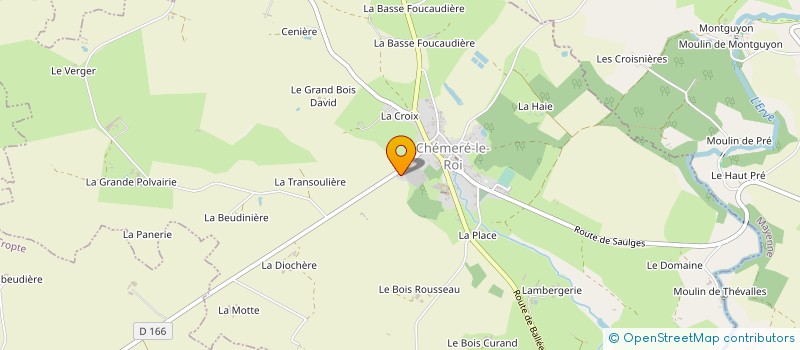 localisation de l'entreprise MONSIEUR MICHEL COTTEREAU  VAL-DU-MAINE