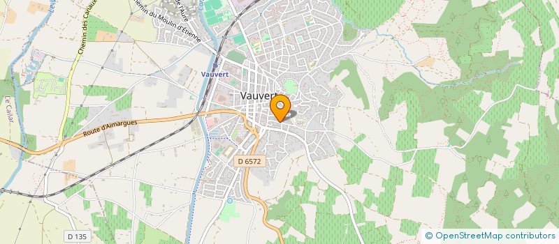 localisation de l'entreprise MONSIEUR MICHEL COULONDRE à VAUVERT