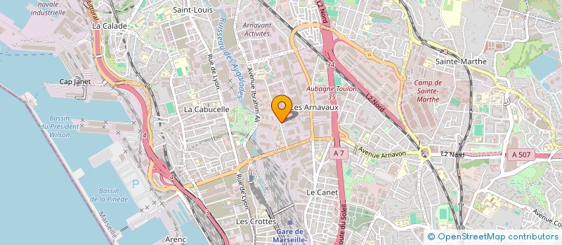 localisation de l'entreprise MONSIEUR MICHEL COULPIER à MARSEILLE