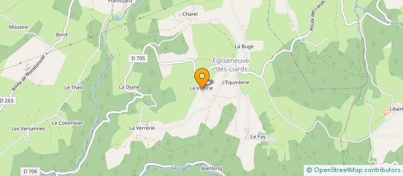 localisation de l'entreprise MONSIEUR MICHEL COURTINE à EGLISENEUVE-DES-LIARDS