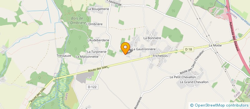 localisation de l'entreprise MONSIEUR MICHEL COUTANTIN  GEAY